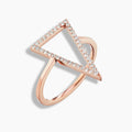 Diamond Arrow Ring