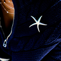 Sterling Silver Starfish Brooch
