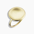 Gold Disc Ring
