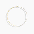 Kate Mara x KBH Diamond Paperclip Tennis Statement Necklace