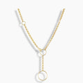 Rolo Lariat Necklace