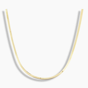 Liquid Gold Herringbone Necklace