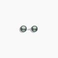 Gray Tahitian Pearl Studs