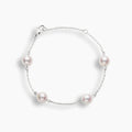 Akoya Pearl Station Bracelet