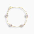 Akoya Pearl Station Bracelet