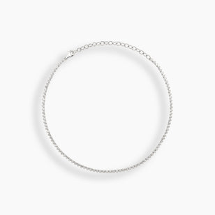 Classic Diamond Tennis Necklace