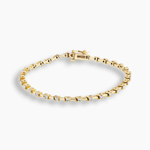Diamond Link Tennis Bracelet