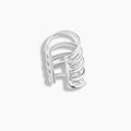 Sterling Silver Five Row Ear Cuff