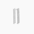 Diamond Tennis Line Earrings