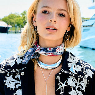 Sterling Silver Spiral Threader Earrings