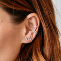 Pendientes con barra de diamantes mini Kate Mara x KBH