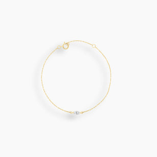 Marquise Diamond Evil Eye Bracelet