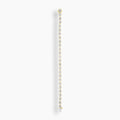 Oval Cut Diamond Bezel Tennis Bracelet