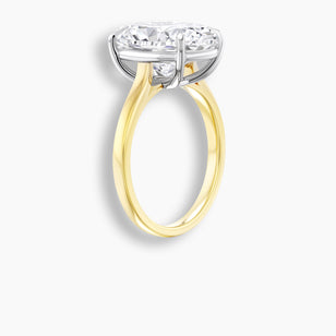 5.0 ct Oval Lab Diamond Engagement Ring