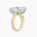 7.55 ct. Radiant Cut Diamond Engagement Ring