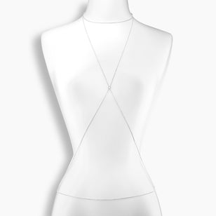 Sterling Silver Bead Body Chain