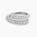 Graduated Diamond Wrap Ring
