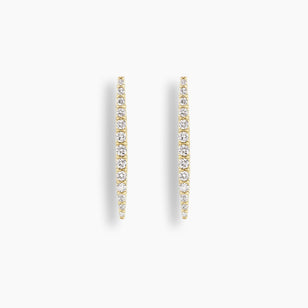 Pave Sword Earrings