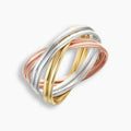 Anillo Tricolor Doble Trinidad