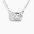 Collar de cuentas de doble diamante