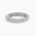Emerald Cut Diamond Eternity Band