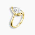Pear Diamond Sway Ring