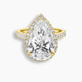 6.25 TCW Heirloom Pear Diamond Ring