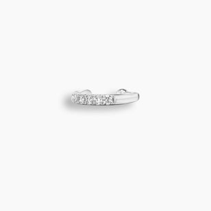 Kate Mara x KBH Sterling Silver Single Diamond Ear Cuff