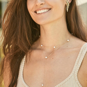 Lazo de perlas de Akoya