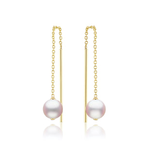 Hilos de perlas de Akoya