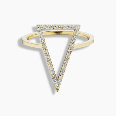 Diamond Arrow Ring