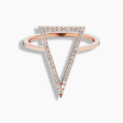 Diamond Arrow Ring