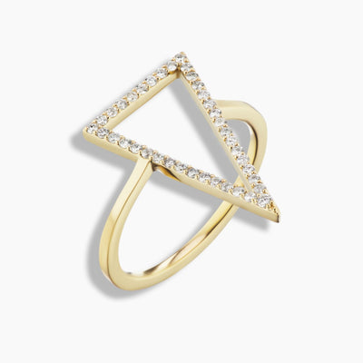 Diamond Arrow Ring