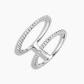 Diamond Double Stack Ring