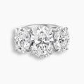 8 Total Carat Weight Trilogy Ring