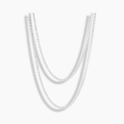 Sterling Silver Box Chain Necklace