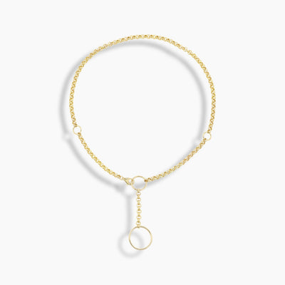 Rolo Lariat Necklace