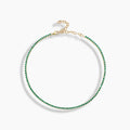 Classic Emerald Tennis Necklace