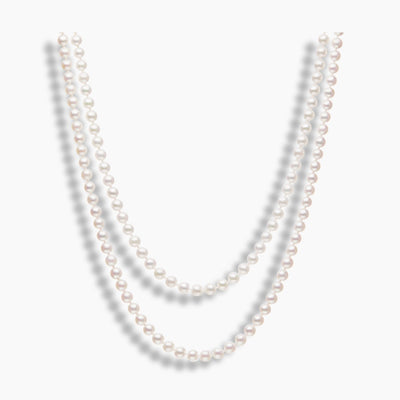 Akoya Pearl Double Strand Necklace