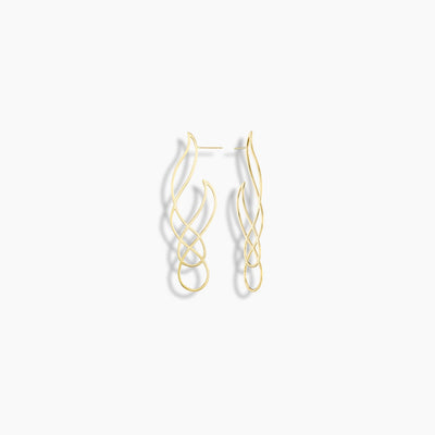 Large Ornate Drop Earrings