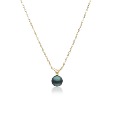 Collar de Perlas Akoya Negras 