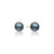 Black Akoya Pearl Studs