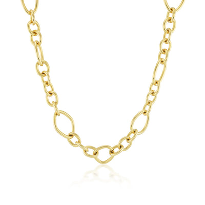 Collar llamativo de cadena gruesa