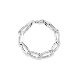 Sterling Silver Curb Chain Bracelet
