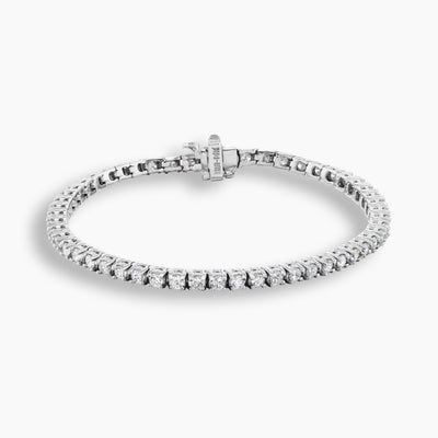Classic Diamond Tennis Line Bracelet