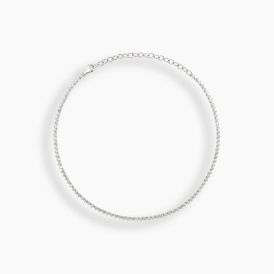 Classic Diamond Tennis Necklace
