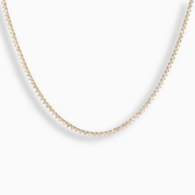 Classic Diamond Tennis Necklace