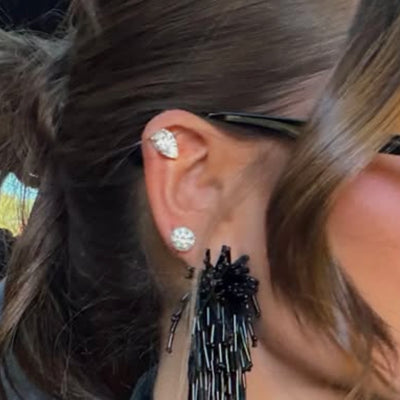 Pear Diamond Studs