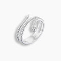Diamond Snake Wrap Ring