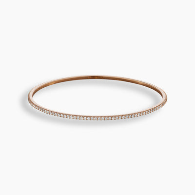 Brazalete apilable de diamantes